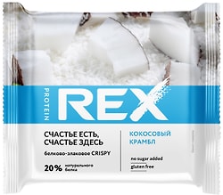 Хлебцы ProteinRex Crispy протеино-злаковые Кокосовый крамбл 55г