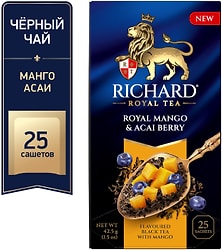 Чай черный Richard Royal Tea Манго-Асаи 25*1.7г