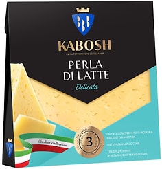 Сыр Kabosh твердый Perla di Latte Delicata 50% 180г