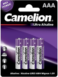 Батарейки Camelion Ultra BL-4 LR03 1.5В
