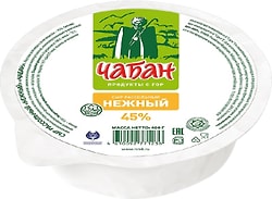 Сыр Чабан Нежный 45% 400г