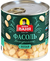 Фасоль Дядя Ваня белая 400г