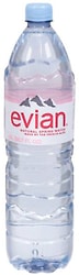 Вода Evian минеральная столовая негазированная 1.5л