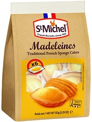Бисквит St Michel Мадлен французский традиционный 150г