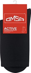 Носки женские Omsa Active с высокой резинкой Nero Черные Размер 39-41