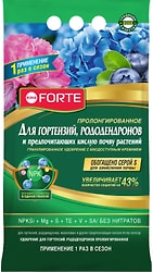 Удобрение Bona Forte пролонгированное для гортензий рододендронов и других кустарников с биодоступным кремнием 2.5кг
