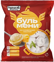 Пельмени Горячая штучка Бульмени со сливочным маслом 400г