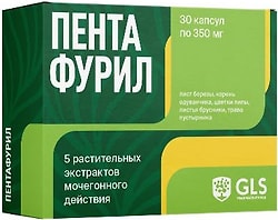 БАД GLS Пентафурил 350мг*30шт
