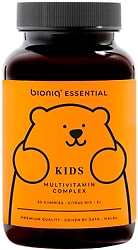 БАД bioniq essential Kids Мультивитаминный комплекс для детей с холином 30 капсул