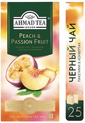 Чай черный Ahmad Tea Peach & Passion Fruit 25*1.5г