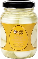 Яйца перепелиные Qegg Маринованные 240г