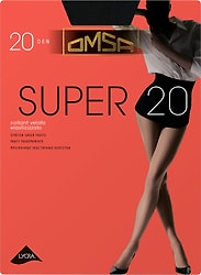 Колготки Omsa Super 20 Nero Черные Размер 4