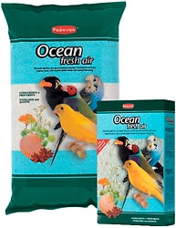 Био-песок для декоративных птиц Padovan Ocean fresh air 2в1 анис с витаминами 5кг