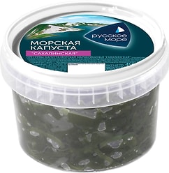 Русское море.Пресервы.Капуста морская маринованная "Сахалинская 450г