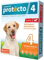 Капли Neoterica Protecto для собак 25-40кг 2шт