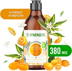 Гель для душа Synergetic Кумкват и чувственное нероли 380мл