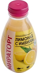 Лимонад Мираторг с имбирем 370мл