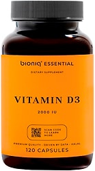 БАД bioniq essential Vitamin D3 120 капсул