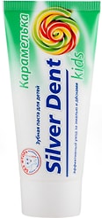 Зубная паста Silver Dent для детей Карамелька 75г
