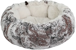 Корзинка-Лежанка для животных Не Один Дома для кошек и собак Ватрушка 57*57*17см