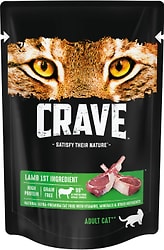 Влажный корм для кошек Crave Ягненок 70г