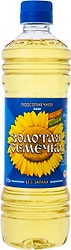 Масло подсолнечное Золотая Семечка рафинированное 500мл