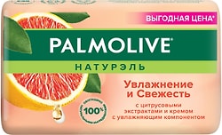 Мыло Palmolive Увлажнение и Свежесть с цитрусовыми экстрактами и кремом 150г