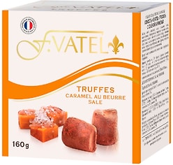 Конфеты F.Vatel Трюфель с соленой карамелью 160г