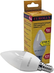 Лампа светодиодная Eurolux E14 6Вт