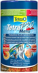 Корм для всех видов рыб Tetra Pro Menu 4 вида чипсов 250мл