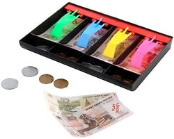 Игровой набор Game Money Набор денег для кассы Рубли 25.5*2.5*31.5см