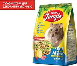 Корм для декоративных крыс Happy Jungle 400г