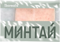 Минтай Borealis фарш замороженный 300г