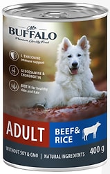 Влажный корм для собак Mr.Buffalo Adult Говядина с рисом 400г