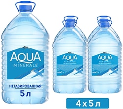 Вода Aqua Minerale питьевая негазированная 5л