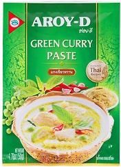 Паста Aroy-D Карри зеленая 50г