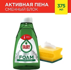 FAIRY активная пена для мытья посуды с дозатором ( 375 мл): продажа, цена в  Одесской области. Средства для мыть