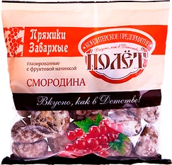 Пряники Полет заварные Смородина 300г