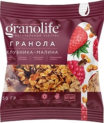 Гранола Granolife Клубника-Малина 50г