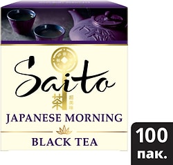 Чай черный Saito Japanese Morning 100*1.7г
