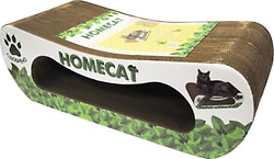 Когтеточка для кошек Homecat Мятная волна картон 61*25*20см