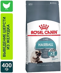 Сухой корм для кошек Royal Canin Hairball для профилактики образования волосяных комочков 400г