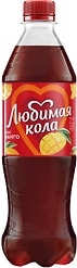 Напиток Любимая Кола Манго без сахара 500мл