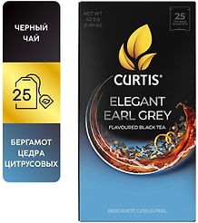Чай черный Curtis Elegant Earl Grey 25*1.7г