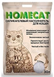 Наполнитель для кошачьего туалета Homecat Без запаха 30л