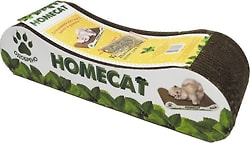 Когтеточка для котят Homecat Mini Мятная волна картон 41*12*10см