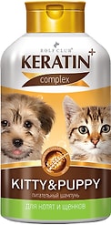 Шампунь для котят и щенков Keratin+ RolfClub Kitty&Puppy 400мл