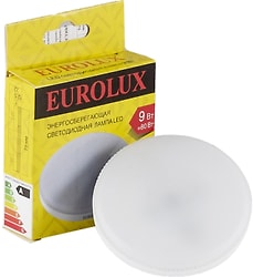 Лампа светодиодная Eurolux GX53 9Вт