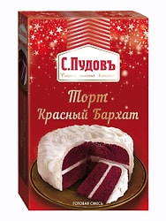 Смесь для выпечки С.Пудовъ Торт Красный Бархат 400г