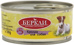 Влажный корм для собак Berkley Local №5 кролик 100г